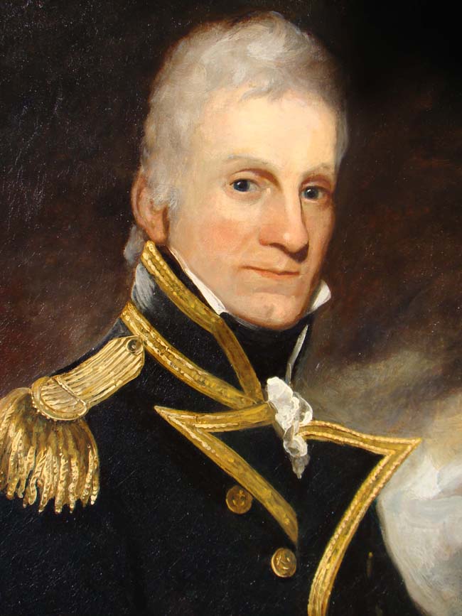 A Portrait of an Admiral attributed to Sir William Beechey, R.A., circa 1795-1810 — image 3